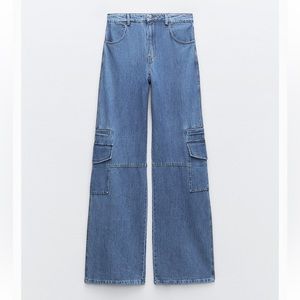 HIGH RISE Z1975 STRAIGHT LEG CARGO JEANS